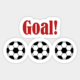 Football balls Sticker